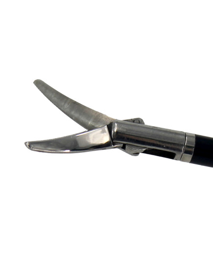 S401-256 Ножиці вигнуті двобраншові Ø5мм, довжина 330мм(21мм)