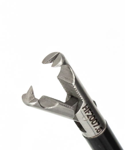 HF2007.6 Затискач дистальні кігті 1х2 з хвилястими зубцями, Ø5мм, довжина 330мм(10мм) 
