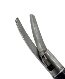 S401-254 Ножиці зігнуті, однобраншові Ø5мм, довжина 330мм(20мм)